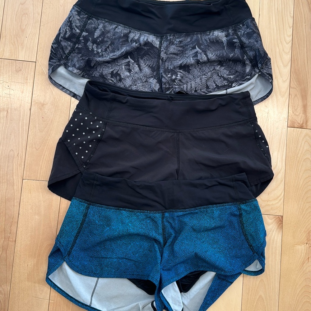 Lululemon speed up low-rise shorts
